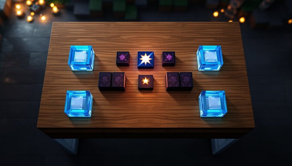 minecraft beacon recipe