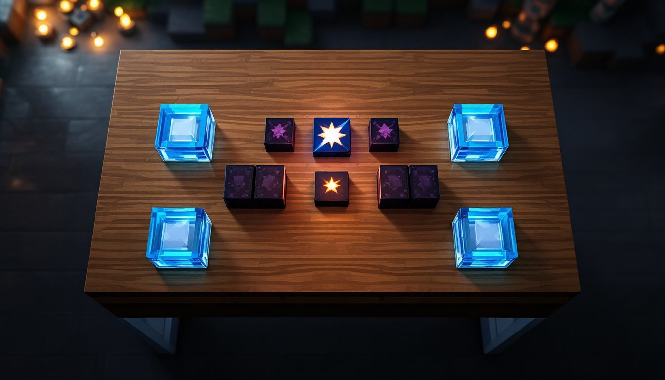 minecraft beacon recipe