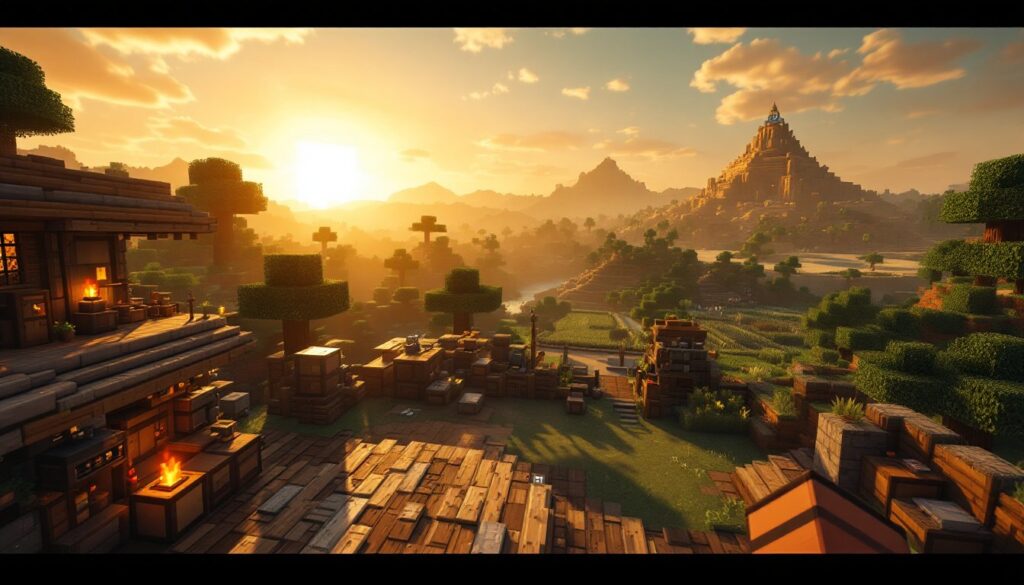 mine craft world