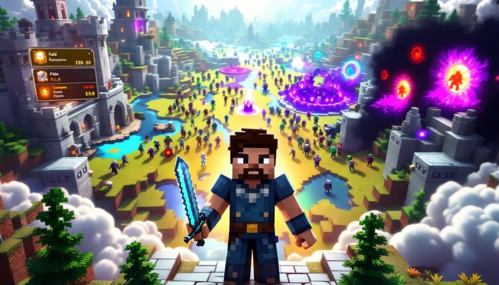 mine craft legends